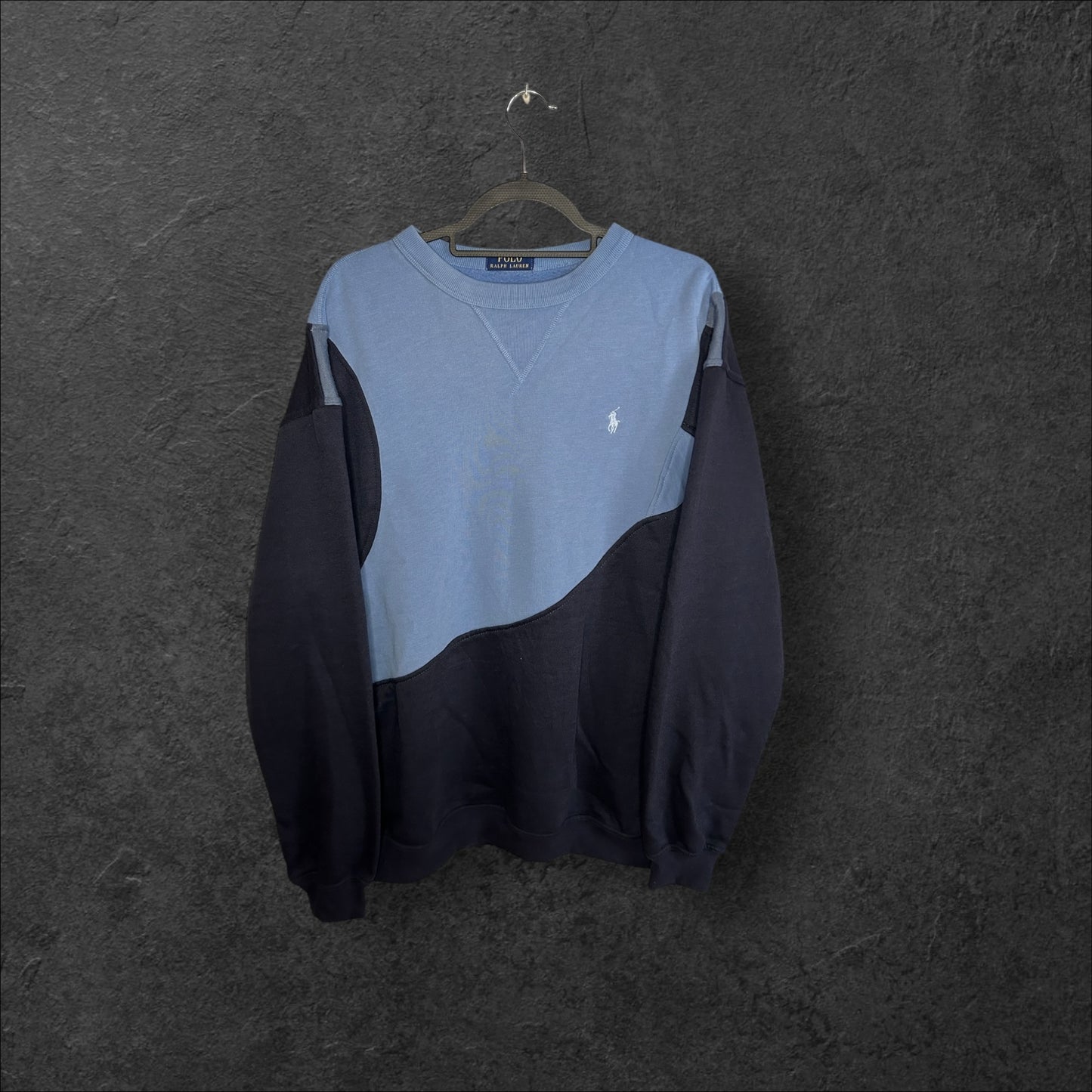 Polo Ralph Lauren Reworked Jersey Blue & Blue marine edition