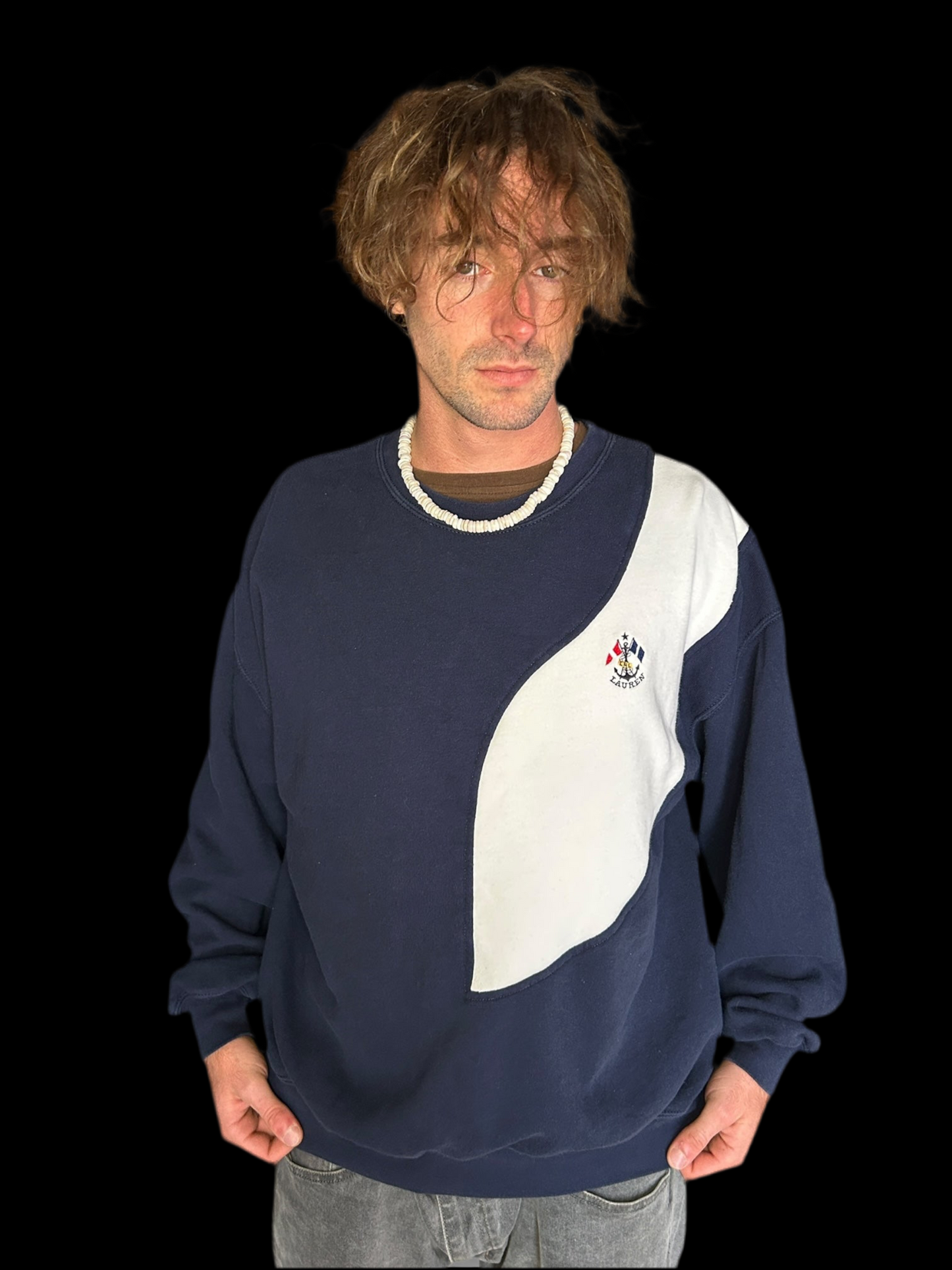 Sudadera exclusiva Ralph Lauren Reworked