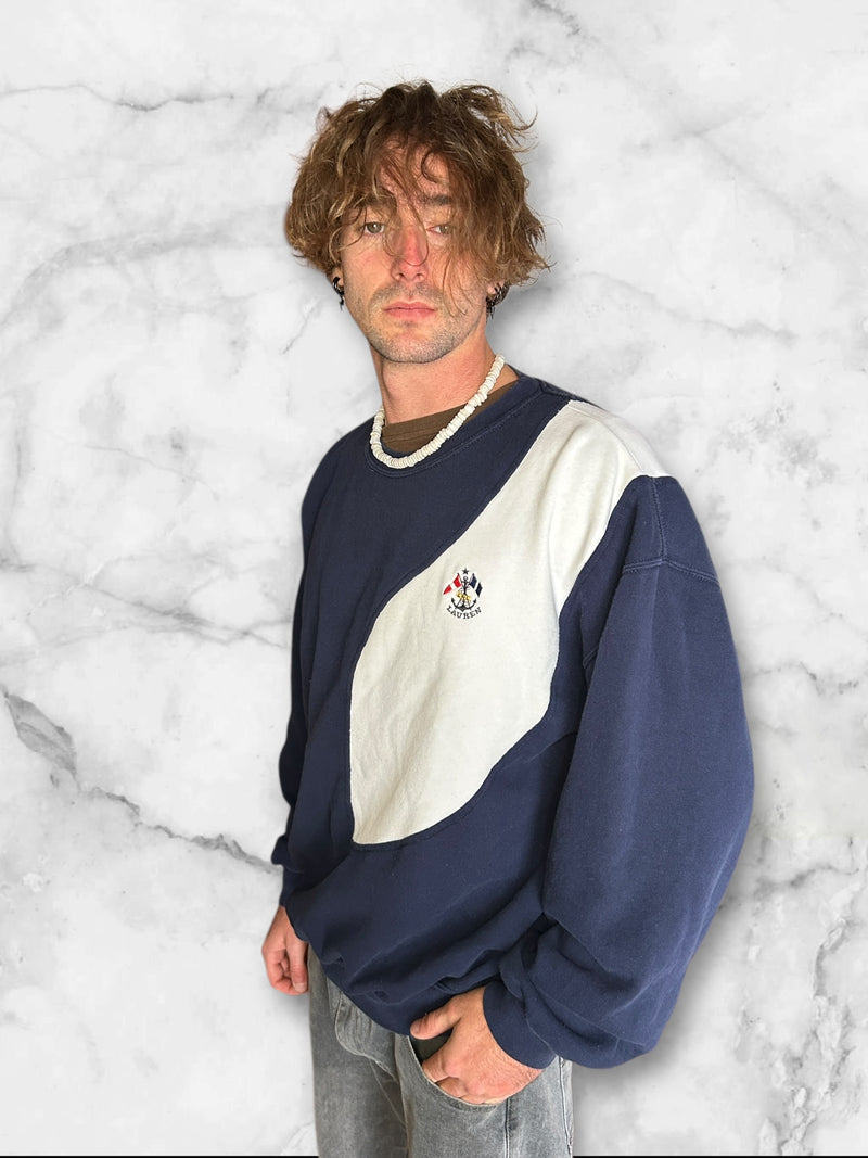 Sudadera exclusiva Ralph Lauren Reworked