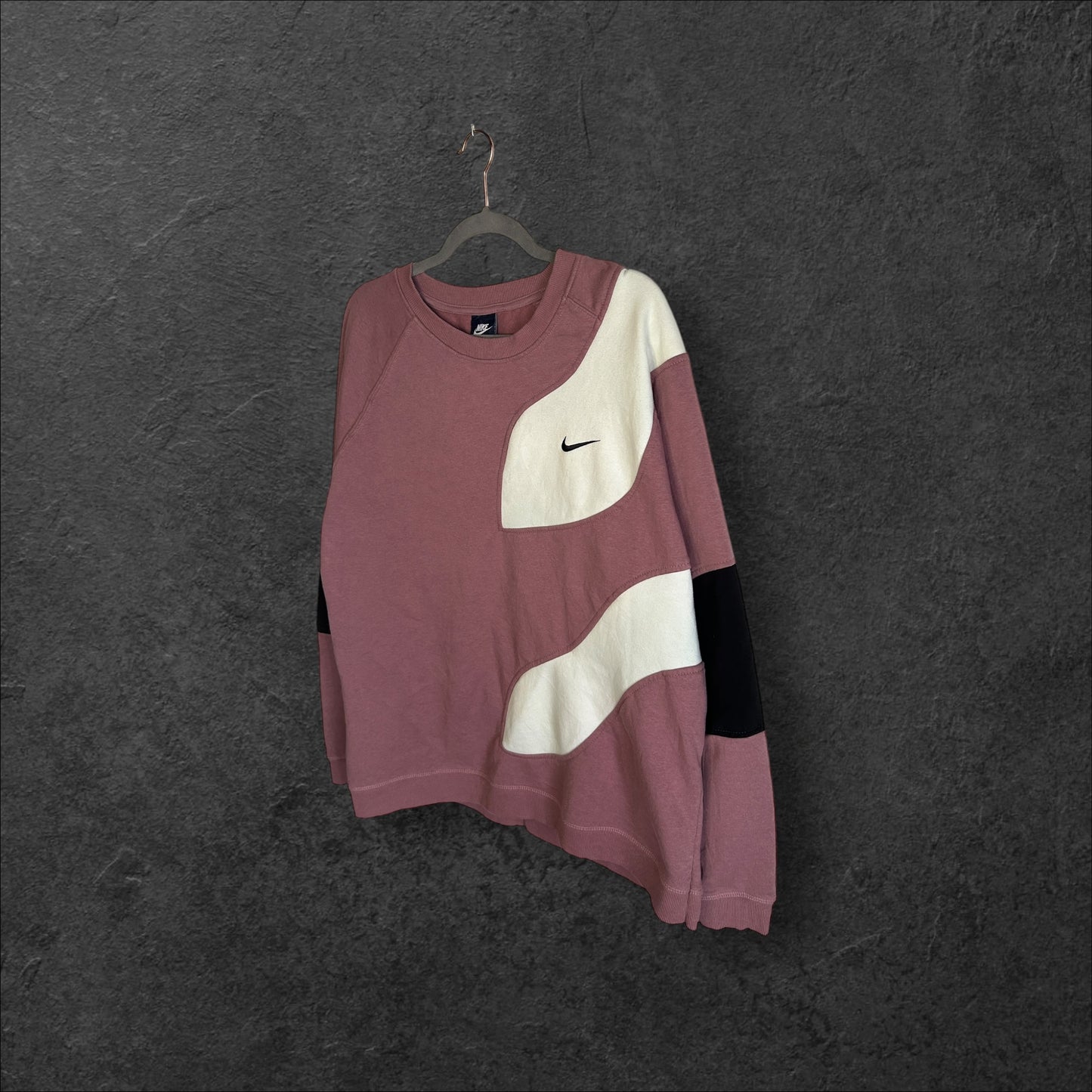 Crazy Reworked 00s Sweater W elbow details