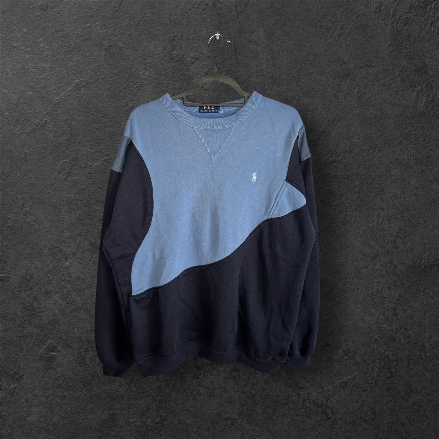 Polo Ralph Lauren Reworked Jersey Blue & Blue marine edition