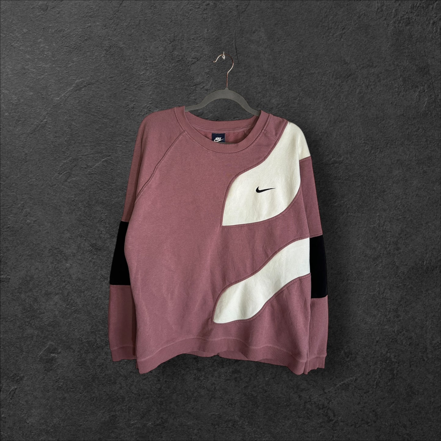 Crazy Reworked 00s Sweater W elbow details