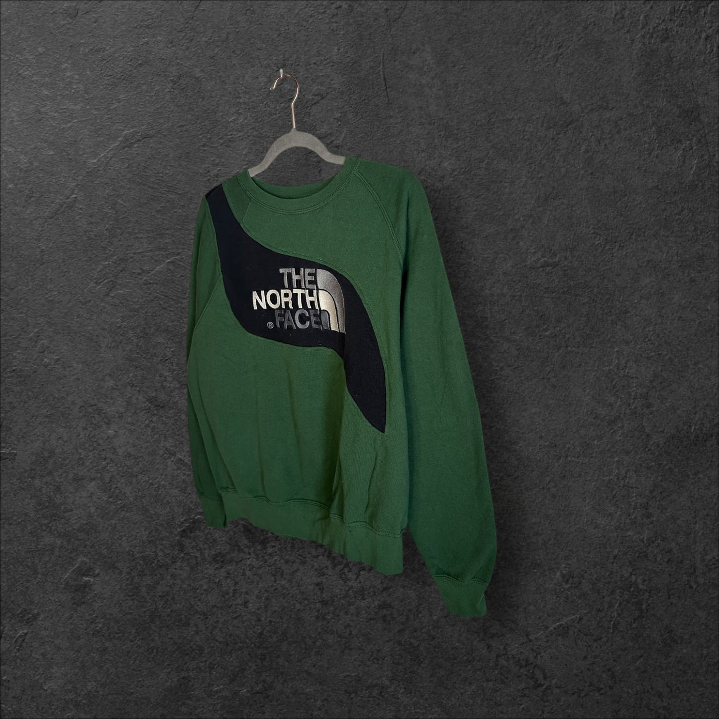 The North Face Sweater Reworked Design | Embroidered big logo