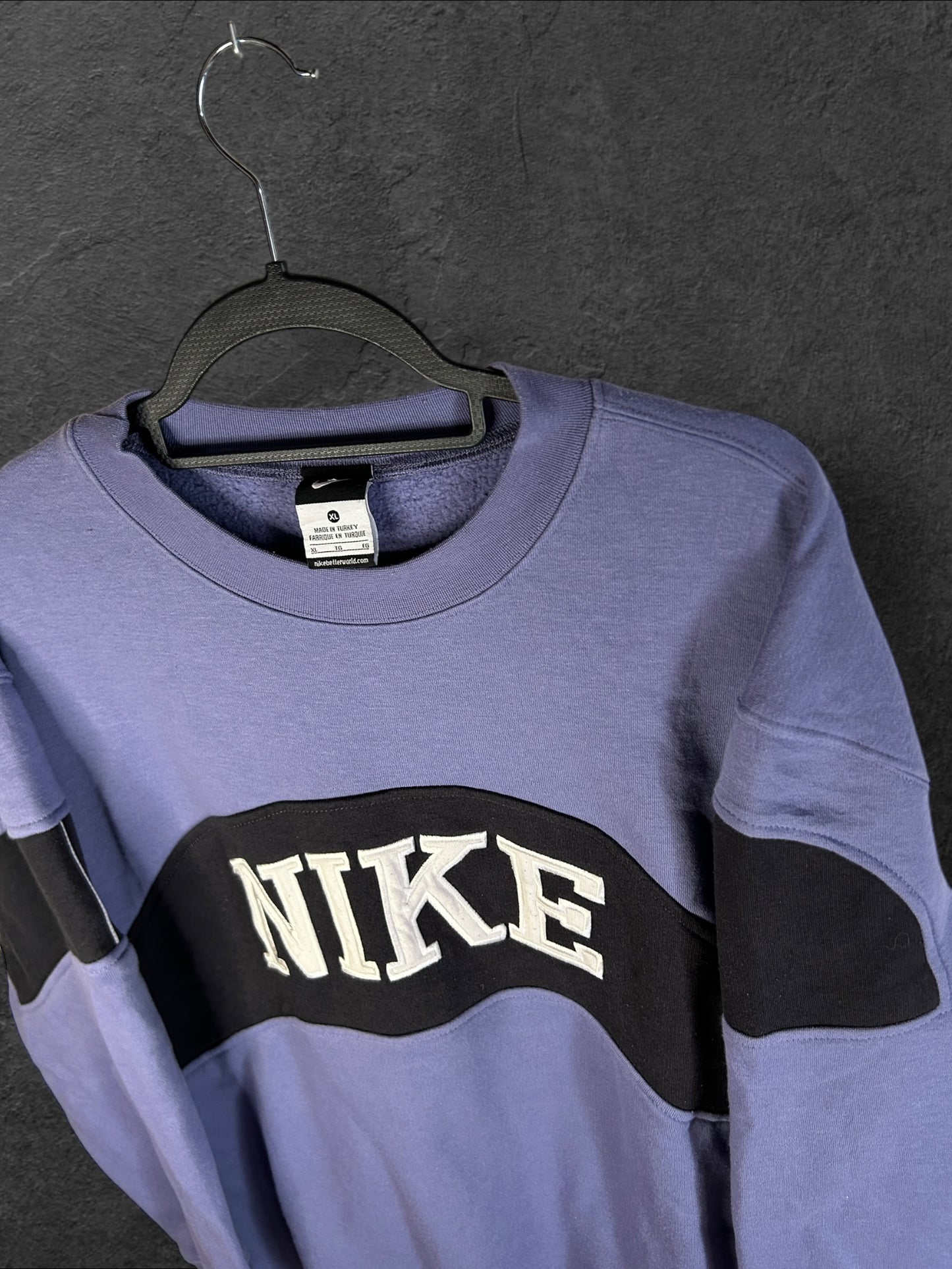 Retro Nike Purpura Reworked Jersey Oversized