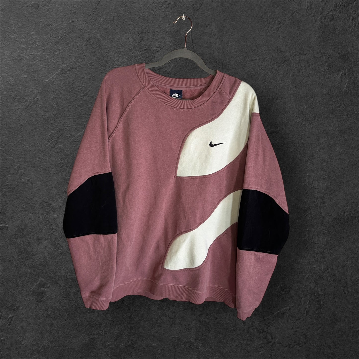 Crazy Reworked 00s Sweater W elbow details
