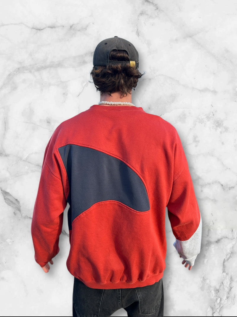 Nike reworked sweater Bold style | exclusive design