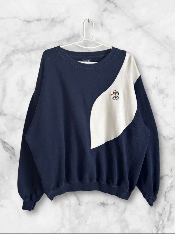 Sudadera exclusiva Ralph Lauren Reworked